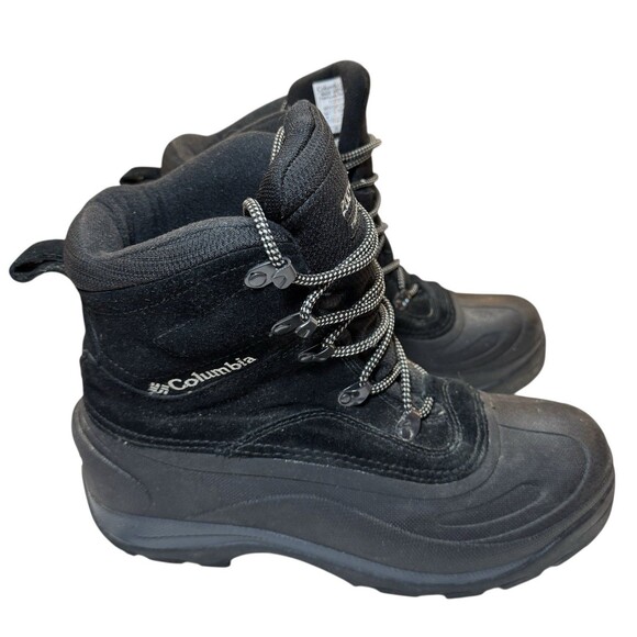 Columbia Men’s BM1226-010 Thermolite Winter Boots Size 10 Black Waterproof 200g - Picture 1 of 16